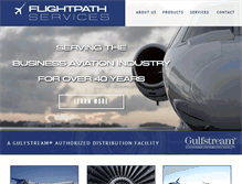 Tablet Screenshot of flightpathservices.com